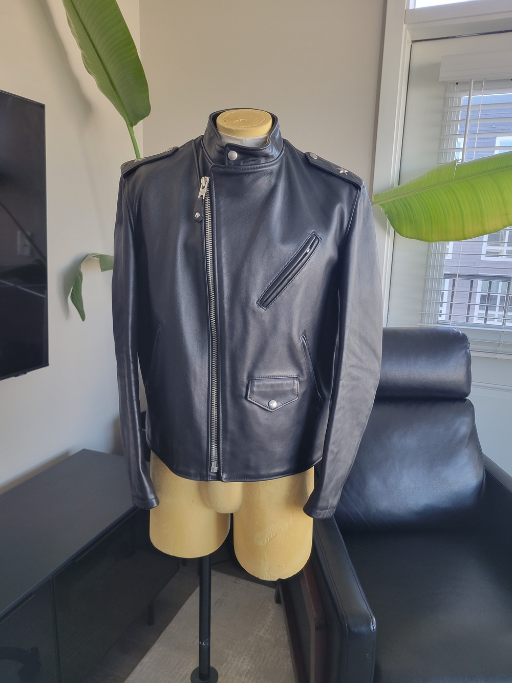 Schott 603 Cafecto Leather Jacket